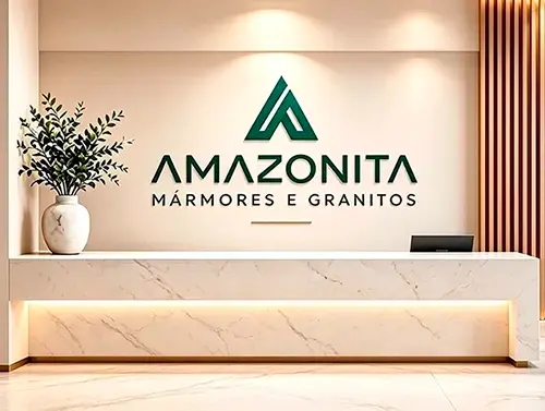 Materiais e soluções em mármore, granito e quartzo da Amazonita Mármores